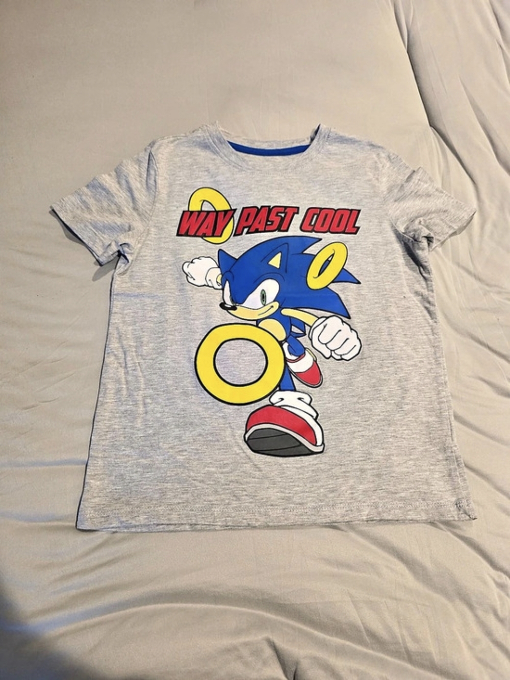 SEGA Sonic the Hedgehog Way Past Cool Graphic T-Shirt Graphic